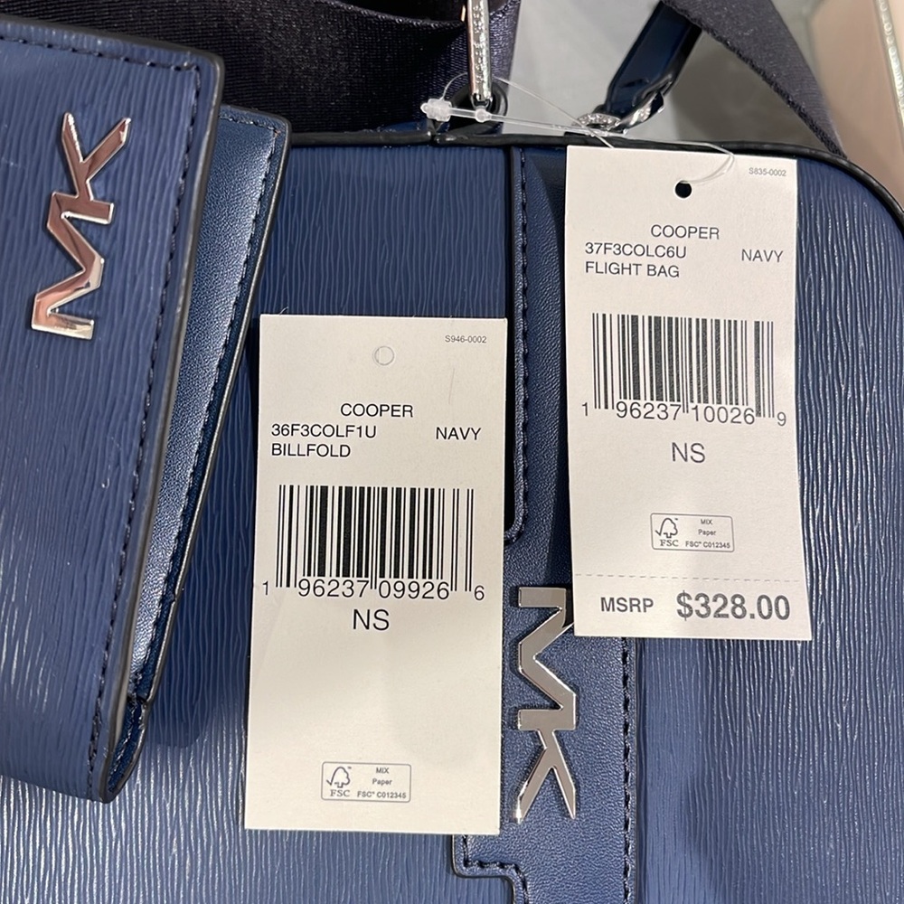 Michael Kors Cooper Flight Crossbody Bag & MK Cooper Billfold Wallet
NWT - Picture 12 of 16